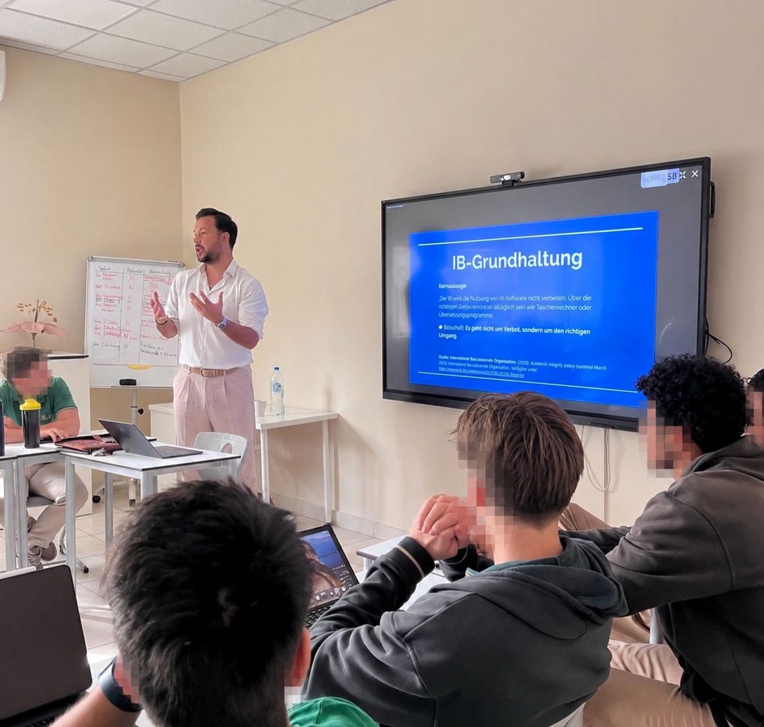 Workshop zu akademischer Integrität und KI im IB